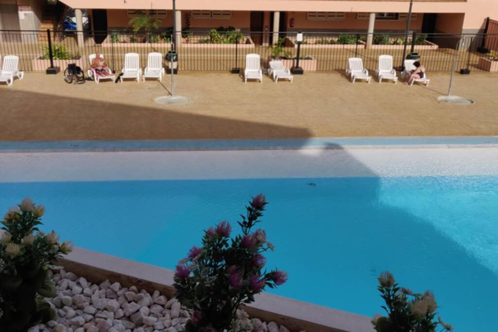 Los Seres - Relaxing Apartment With Pool Los Cristianos  Kültér fotó